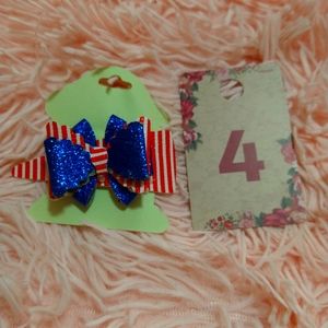 Patriotic Hair Bow